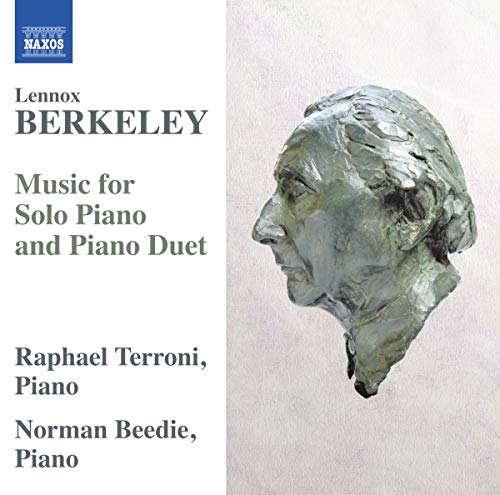 CD cover featuring a bronze bust of composer Lennox Berkeley.