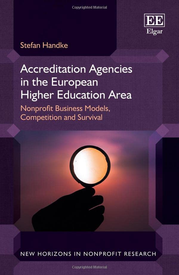 Accreditation Agencies in the European Higher Education Area: Nonprofit Business Models