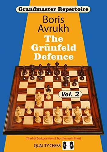 Chess book cover: "The Grunfeld Defence Volume Two" by Boris Avrukh.
