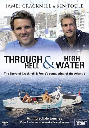 DVD cover featuring two rowers and a small boat on the ocean.