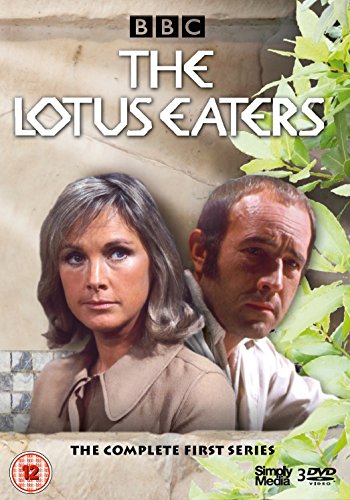 DVD cover for BBC’s “The Lotus Eaters” featuring two actors.