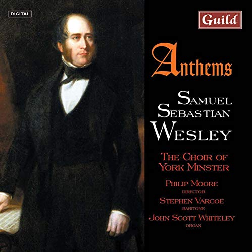 CD cover featuring a portrait of composer Samuel Sebastian Wesley.