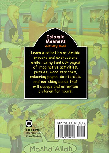 Islamic Manners: Activity Book