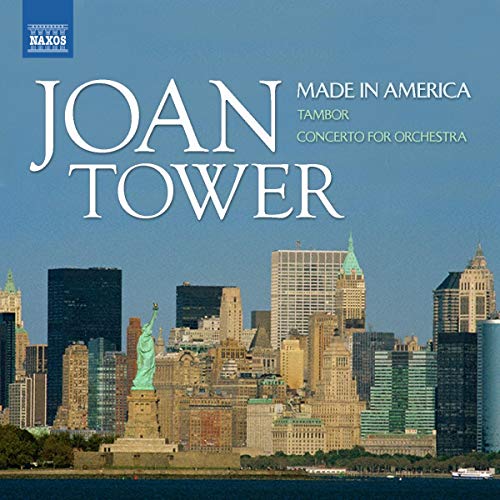 CD cover for Joan Tower’s “Nashville Soslatkin - Tower” with New York skyline.