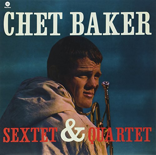 Chet Baker album cover: portrait of a man with a trumpet.