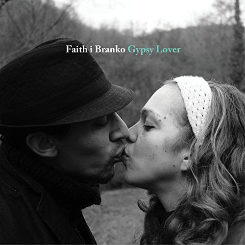 Black and white CD cover featuring a couple about to kiss.