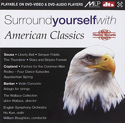 DVD cover for "American Classics: Sousa" featuring an eagle head.