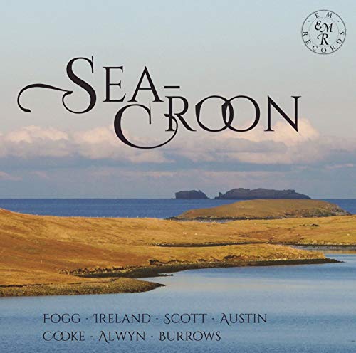 CD cover with blue text “Sea Croon” over a coastal landscape.