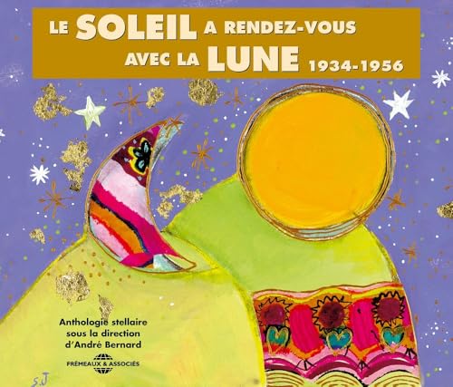 CD cover: colorful illustration of a sun, moon, and stars.