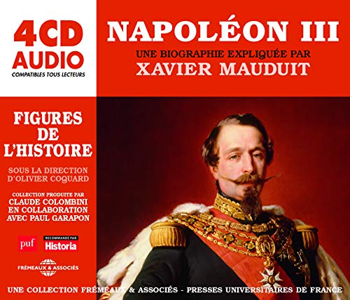 Audio CD cover: Portrait of Napoleon III in military attire.