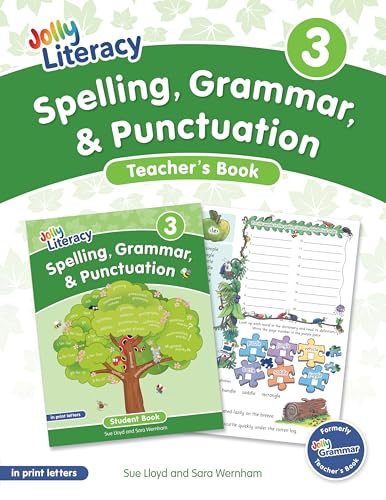 Spelling, Grammar, & Punctuation Teacher's Book 3 : In Print Letters (American English edition)