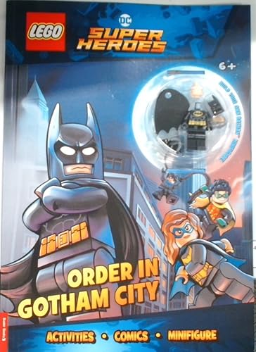 LEGO® Batman™: Order in Gotham City Activity Book (with LEGO® Batman™ minifigure)