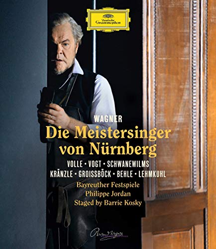 Blu-ray cover featuring a portrait of Plácido Domingo for Wagner’s Die Meistersinger.