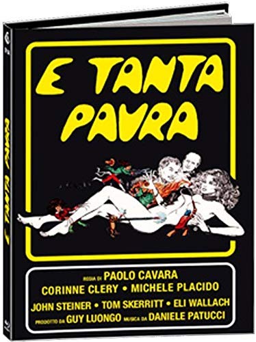 Blu-ray cover for "E Tanta Paura" featuring a dramatic, illustrated scene.