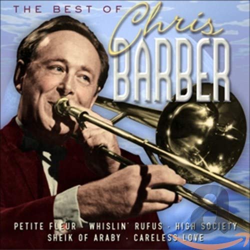 Chris Barber album cover featuring a portrait of the trombonist.