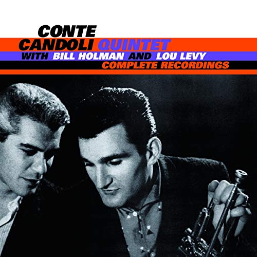 CD cover featuring Conte Candoli and Bill Holman with a trumpet.