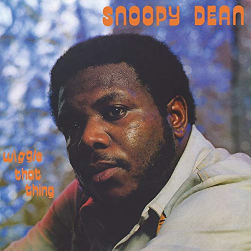 CD cover featuring a portrait of Snoopy Dean with blue background.