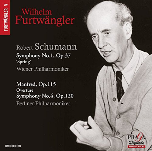 CD cover featuring a black and white portrait of Wilhelm Furtwängler.