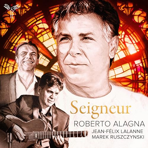 CD cover featuring portraits of Roberto Alagna and Jean-Félix Lalanne.