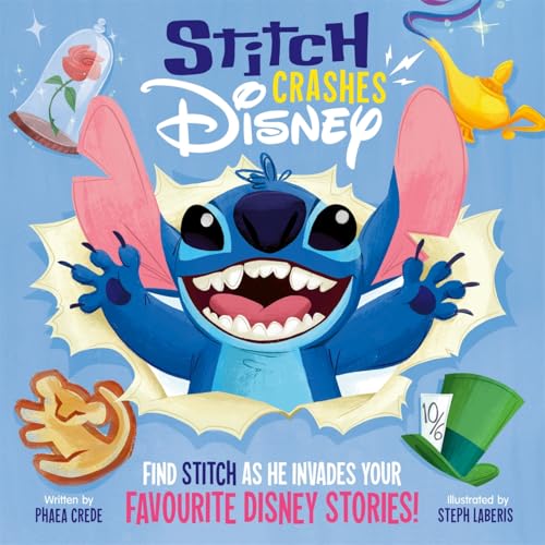 Stitch Crashes Disney : Find Stitch as he invades your favourite Disney stories!