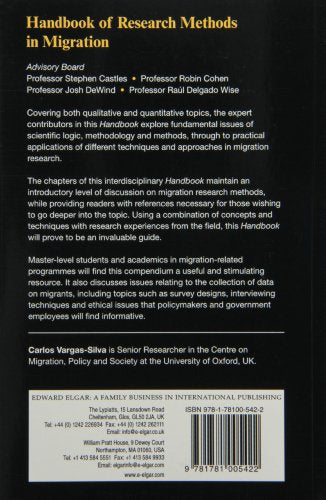 Handbook of Research Methods in Migration