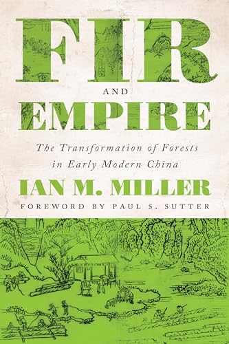 Book cover: "Fir and Empire" with green text and forest illustration.