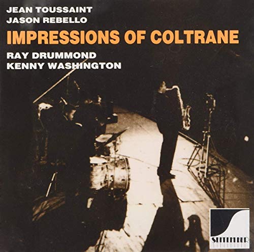 CD cover for “Impressions Of Coltrane” featuring musicians in silhouette.