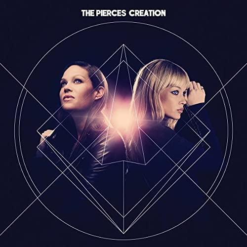 CD cover for The Pierces’ “Creation” featuring two women in profile.