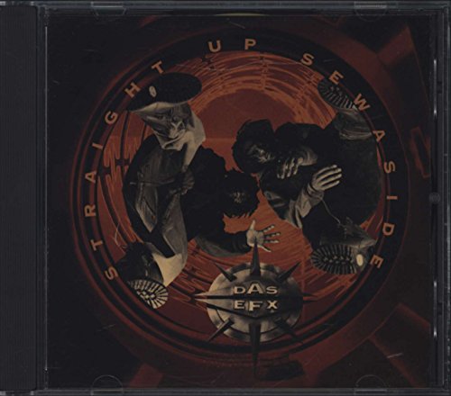 CD cover for Das Efx’s “Straight Up Sewaside” featuring two figures.
