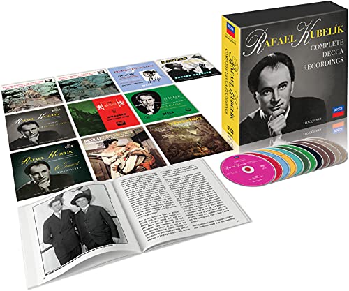 CD box set of Rafael Kubelik recordings with album covers and booklet.