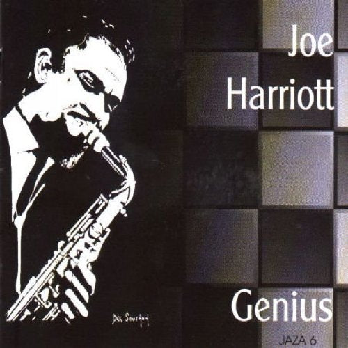 Black and white CD cover featuring saxophonist Joe Harriott.