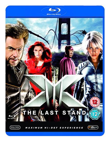 X-Men: The Last Stand Blu-ray cover featuring Wolverine, Storm, and Magneto.