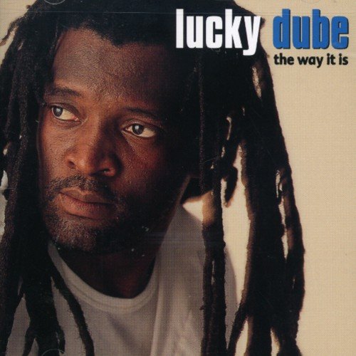 Lucky Dube album cover, “The Way It Is,” featuring a portrait of the artist.