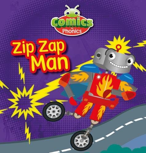 Bug Club Comics for Phonics Set 12 Yellow Zip Zap Man