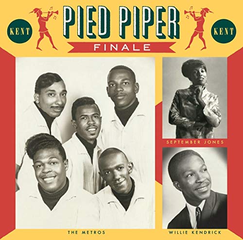 CD cover for "Pied Piper Finale" featuring black and white portraits of musicians.