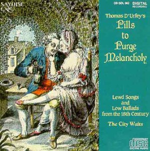 CD cover: 18th-century couple in a garden, teal background.
