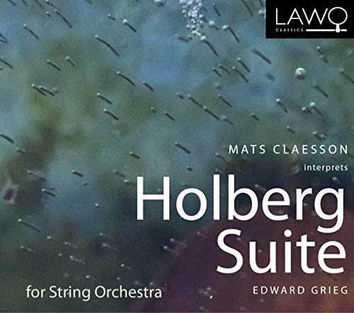 CD cover for Mats Claesson’s interpretation of Grieg’s Holberg Suite.