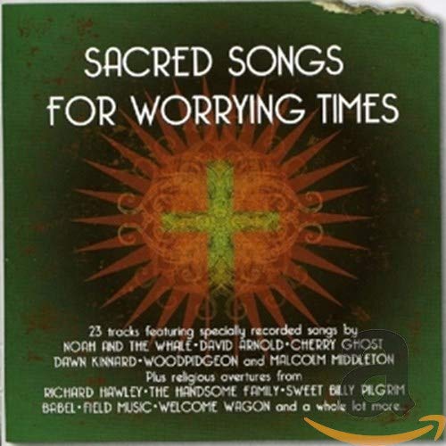 CD cover: green background with a golden sunburst and central green cross.