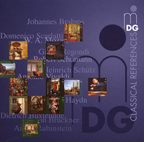 CD cover for “Inspirations” featuring portraits of classical composers.