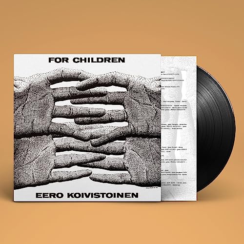 Vinyl record album cover featuring stippled hands and a black vinyl disc.