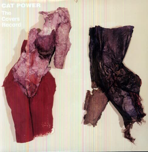 Cat Power album cover featuring two abstract, textured red and purple shapes.