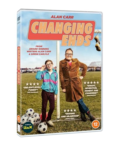 DVD cover for Changing Ends featuring Alan Carr as a child and an adult.