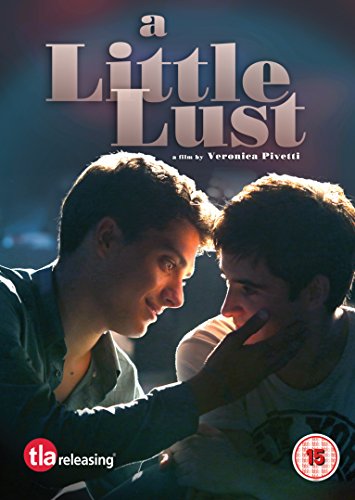 DVD cover for “A Little Lust” featuring two men in close proximity.