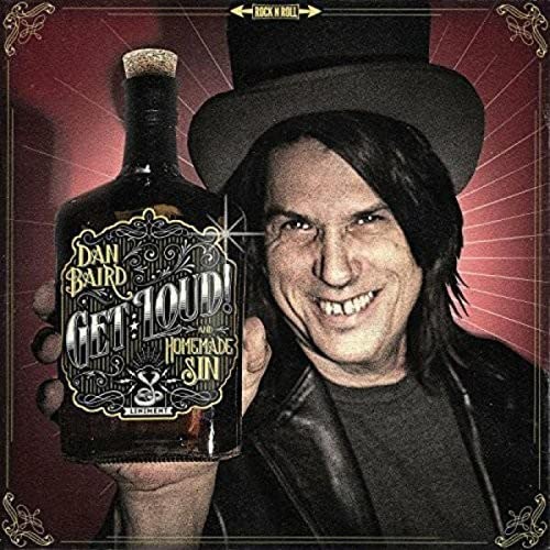 CD cover: man in hat holding a bottle-shaped album label.