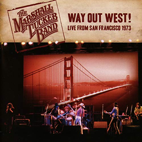 The Marshall Tucker Band album cover with Golden Gate Bridge backdrop.