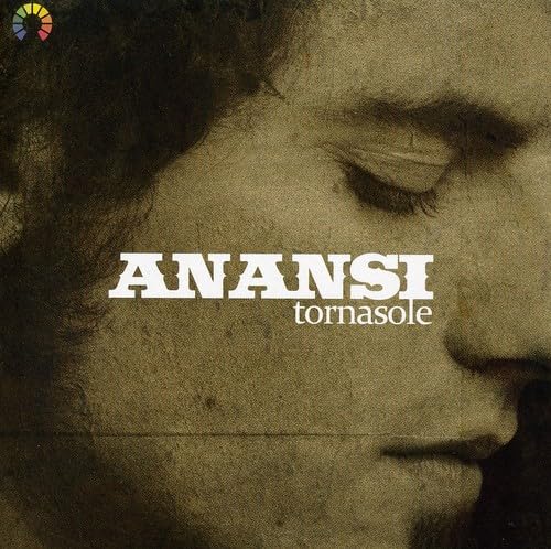 CD cover for Anansi’s “Tornasole” featuring a close-up of a man’s face.