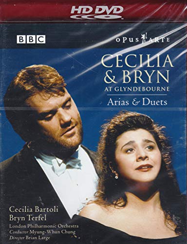 DVD cover featuring opera singers Cecilia Bartoli and Bryn Terfel.