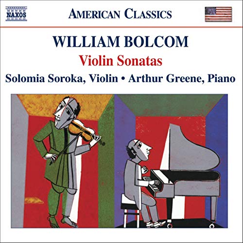 CD cover: violinist and pianist in stylized, geometric illustration.