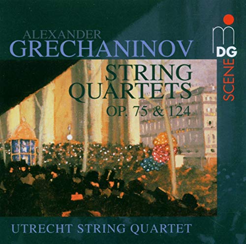 CD cover for Grachaninov string quartets performed by Utrecht String Quartet.