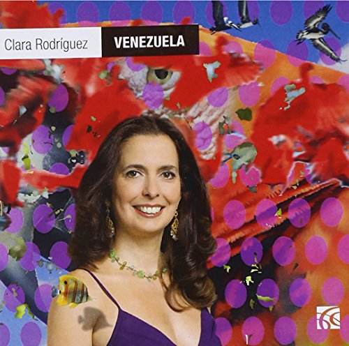 CD cover featuring Clara Rodriguez with colorful bird and fish imagery.